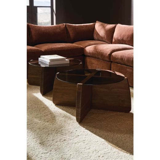 Picture of Nova Round Glass Cocktail Table